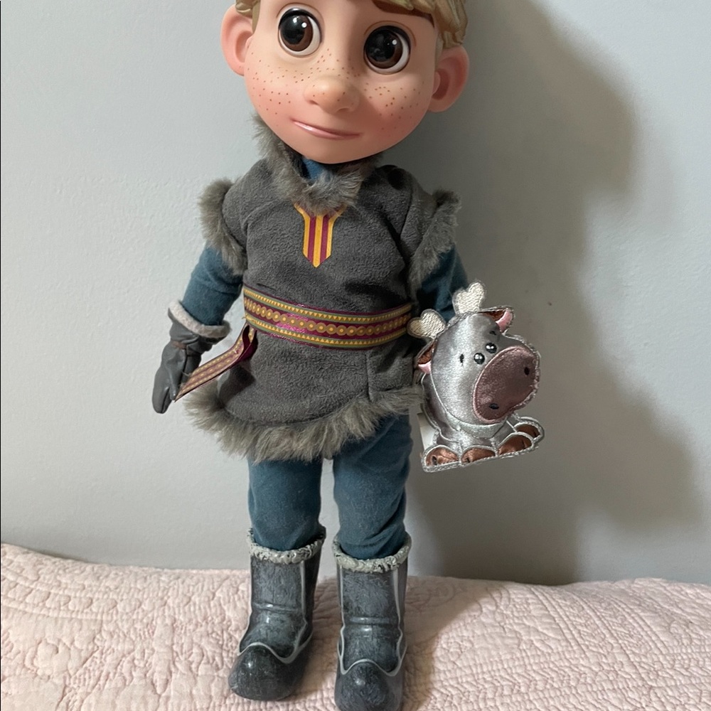 Disney Animators Collection Frozen Kristoff Doll with Sven